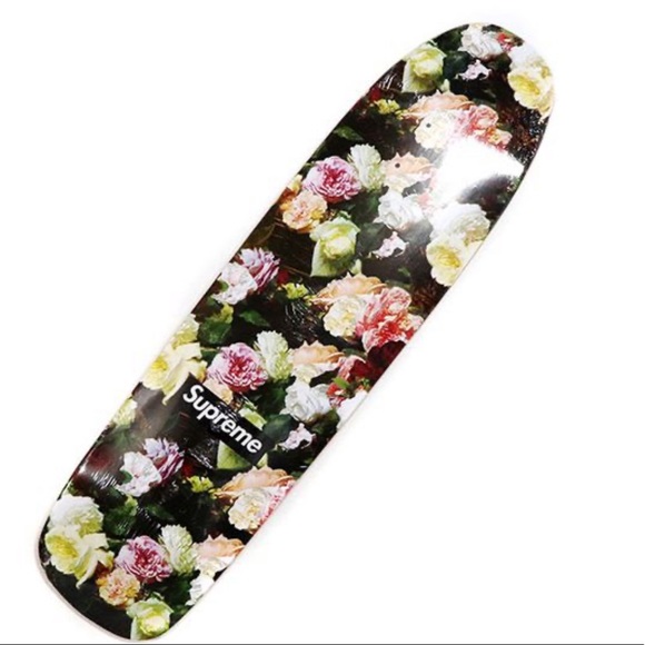supreme floral skateboard